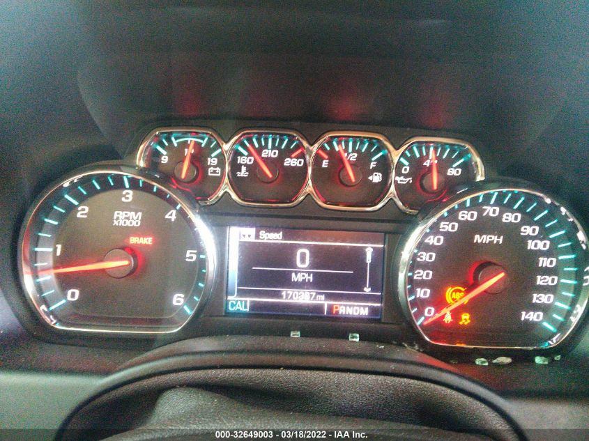 2015 CHEVROLET TAHOE LTZ 1GNSKCKC8FR516176