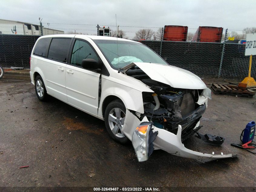 2013 DODGE GRAND CARAVAN SE 2C4RDGBG7DR773056