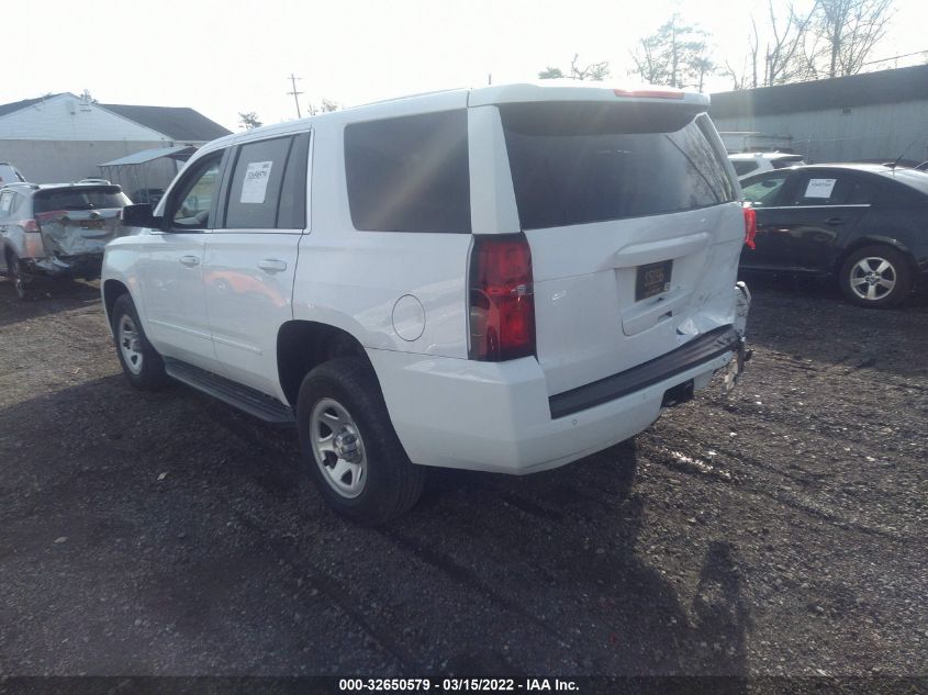 2016 CHEVROLET TAHOE COMMERCIAL 1GNSKFECXGR249959
