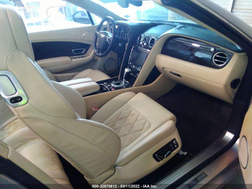 2013 BENTLEY CONTINENTAL GT SCBGR3ZAXDC078343