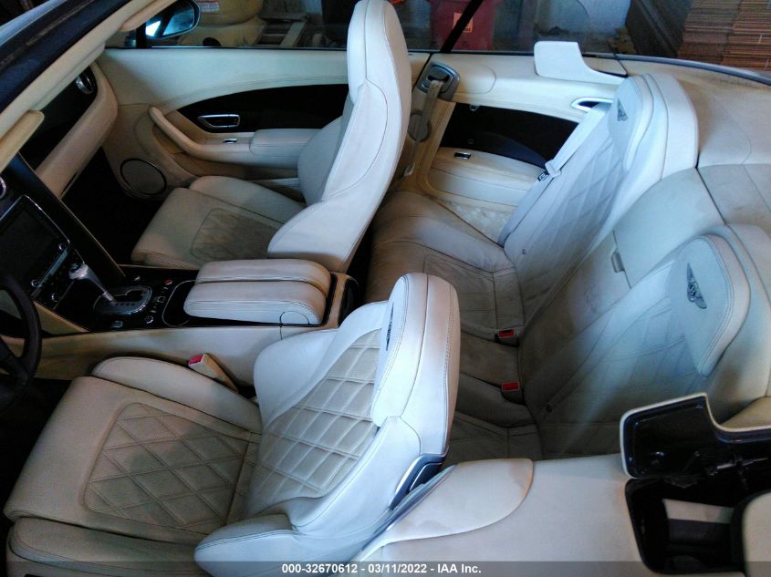 2013 BENTLEY CONTINENTAL GT SCBGR3ZAXDC078343