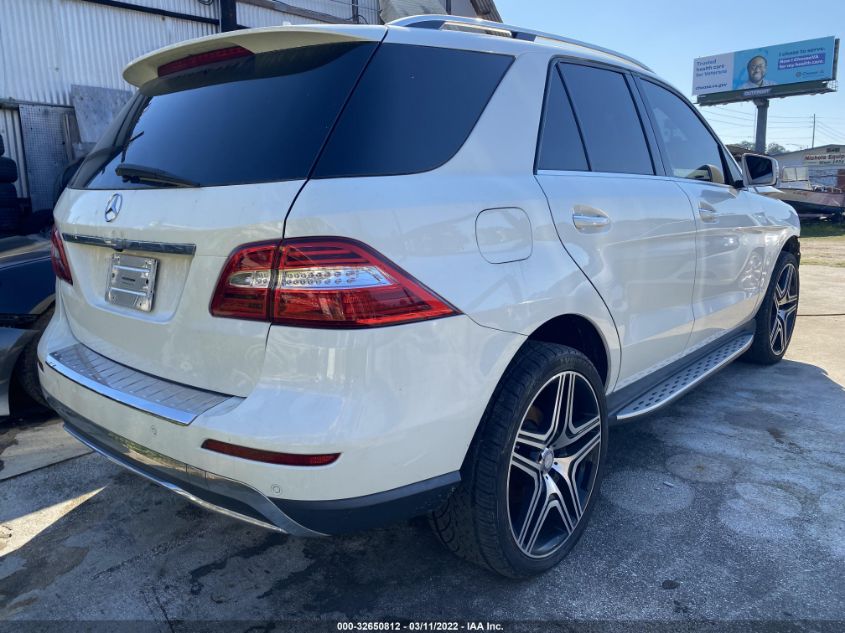 2013 MERCEDES-BENZ M-CLASS ML 350 4JGDA5JB5DA159491