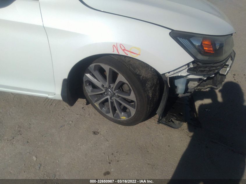 2015 HONDA ACCORD SEDAN SPORT 1HGCR2F5XFA045002