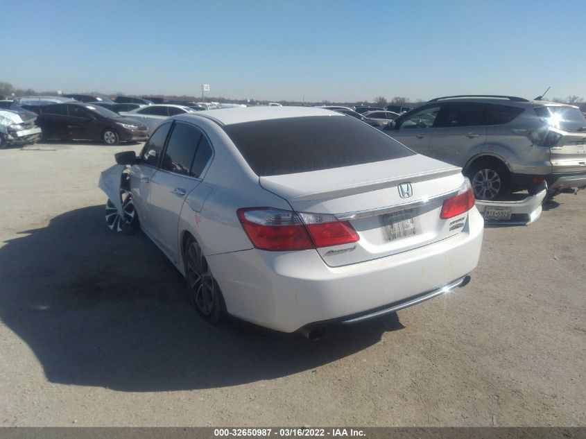 2015 HONDA ACCORD SEDAN SPORT 1HGCR2F5XFA045002