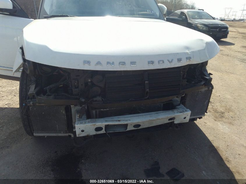 2016 LAND ROVER RANGE ROVER HSE SALGS2PF7GA292600