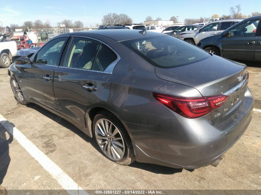 2018 INFINITI Q50 3.0T LUXE JN1EV7AR1JM431344