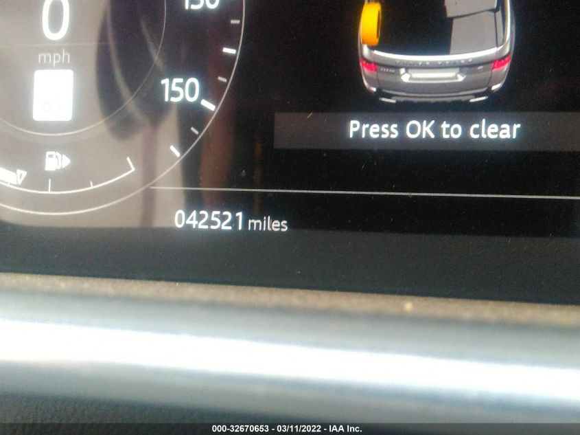 2020 LAND ROVER RANGE ROVER SPORT HSE SALWR2SU2LA704607