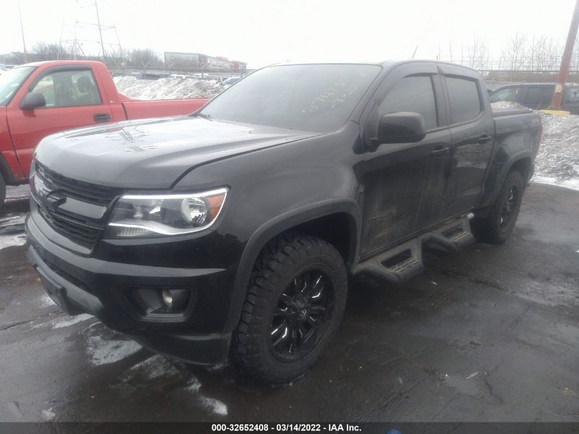 2015 CHEVROLET COLORADO 4WD LT 1GCGTBE38F1258516
