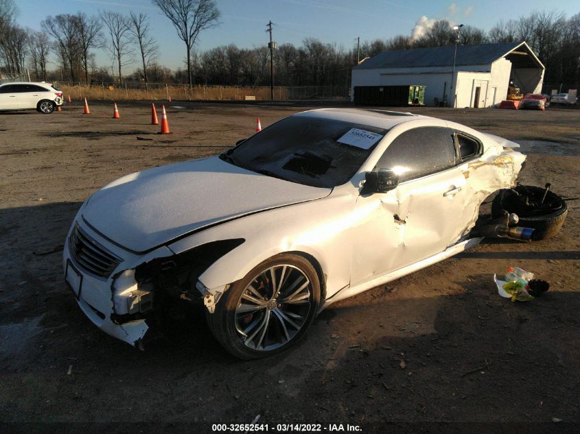 2013 INFINITI G37 COUPE X JN1CV6ELXDM982836