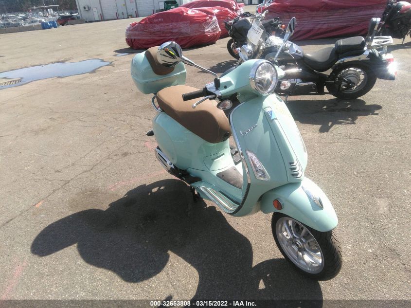 2021 VESPA PRIMAVERA ZAPM818G0M5905072