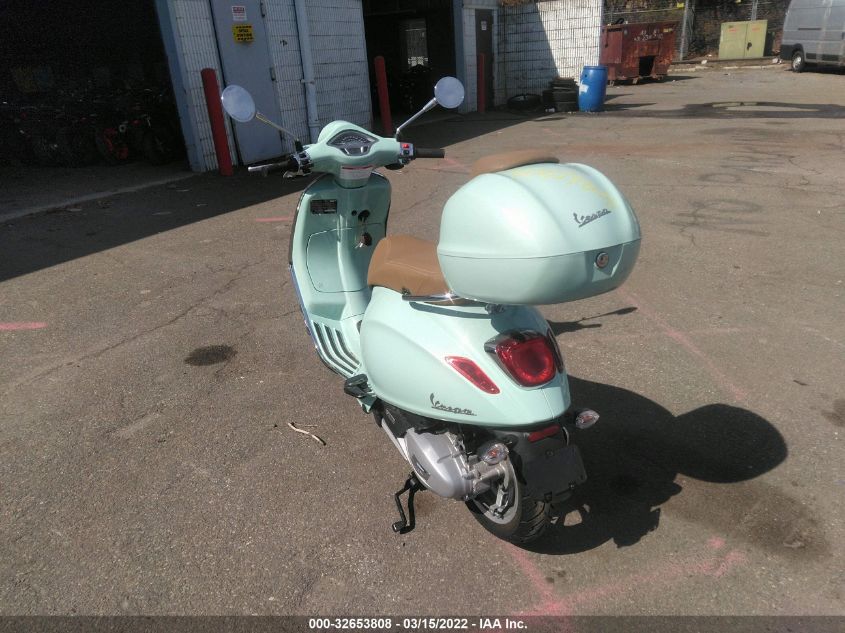 2021 VESPA PRIMAVERA ZAPM818G0M5905072