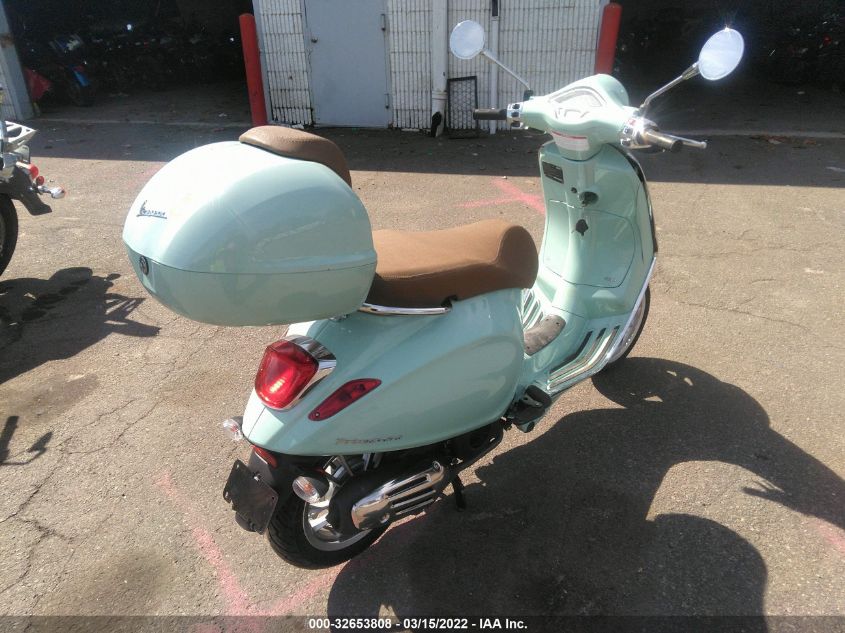 2021 VESPA PRIMAVERA ZAPM818G0M5905072