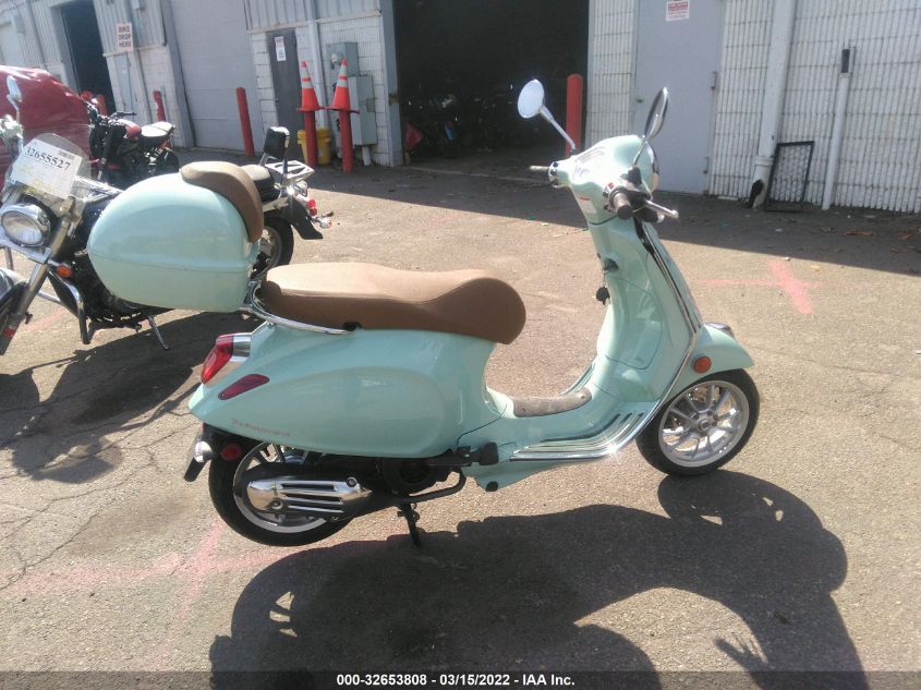 2021 VESPA PRIMAVERA ZAPM818G0M5905072