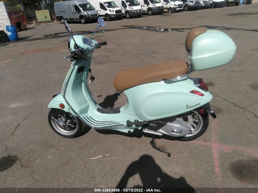2021 VESPA PRIMAVERA ZAPM818G0M5905072