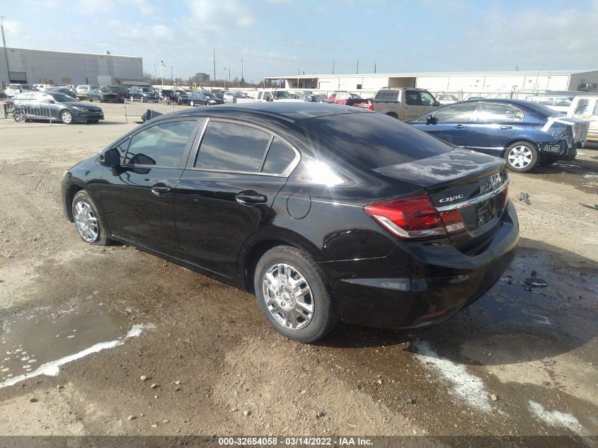 2013 HONDA CIVIC SDN LX 2HGFB2F5XDH526559