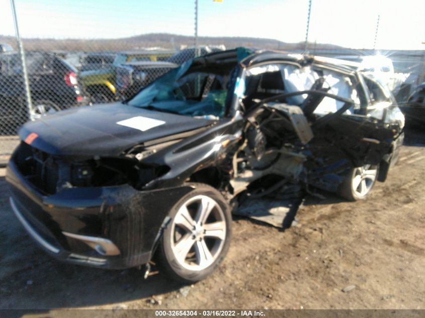 2013 TOYOTA HIGHLANDER LIMITED 5TDYK3EH4DS106435