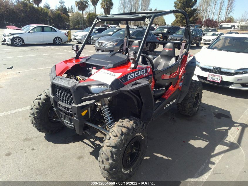 2015 POLARIS RZR S 900 EPS 4XAVBE872FB948337
