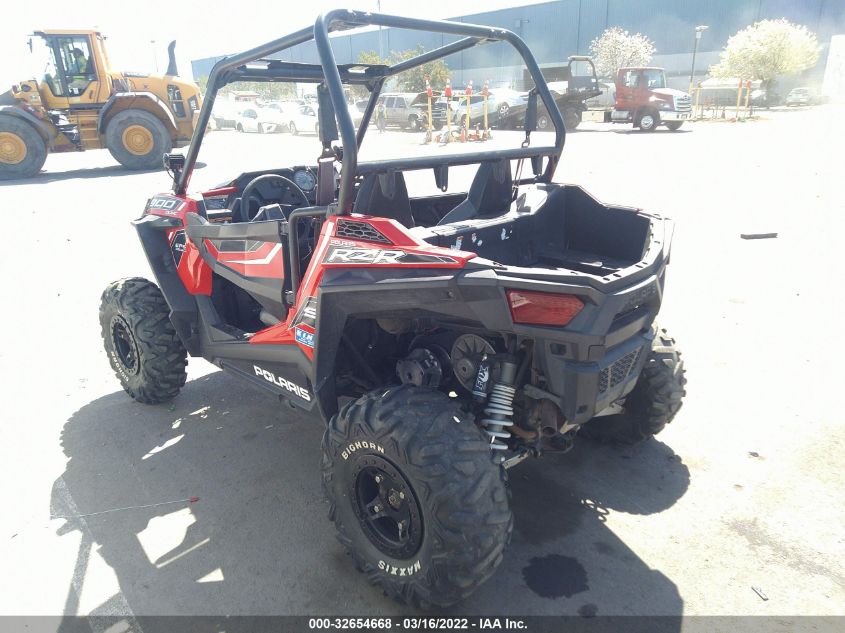 2015 POLARIS RZR S 900 EPS 4XAVBE872FB948337