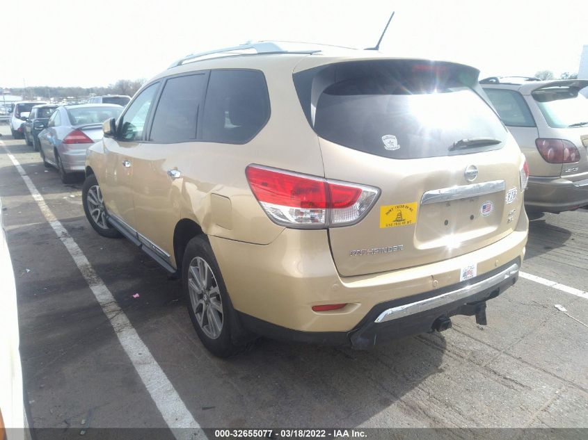 2013 NISSAN PATHFINDER SL 5N1AR2MM7DC608133