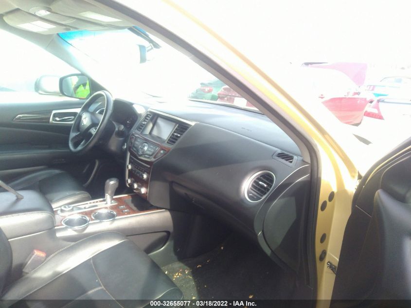 2013 NISSAN PATHFINDER SL 5N1AR2MM7DC608133