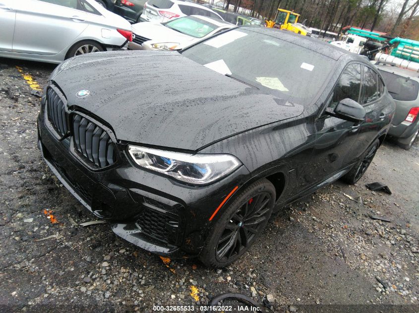 2022 BMW X6 XDRIVE40I 5UXCY6C0XN9K98126