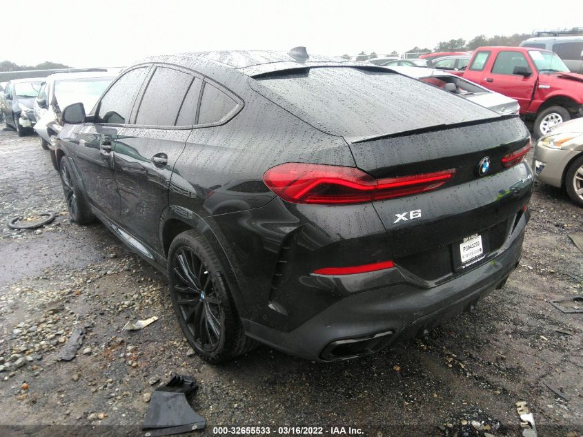 2022 BMW X6 XDRIVE40I 5UXCY6C0XN9K98126