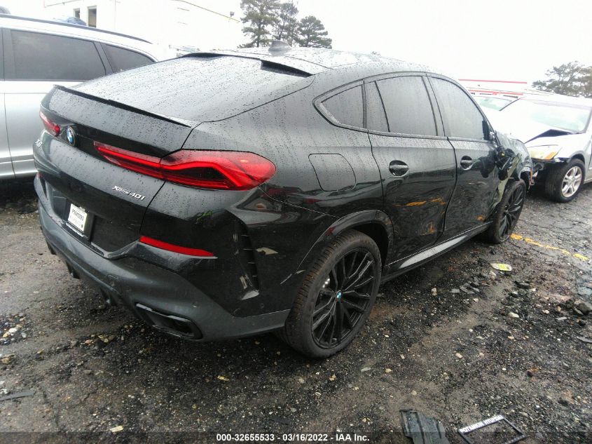 2022 BMW X6 XDRIVE40I 5UXCY6C0XN9K98126