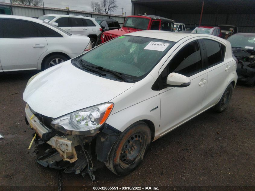 2013 TOYOTA PRIUS C ONE/TWO/THREE/FOUR JTDKDTB39D1555924