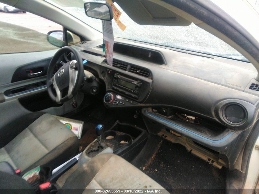 2013 TOYOTA PRIUS C ONE/TWO/THREE/FOUR JTDKDTB39D1555924