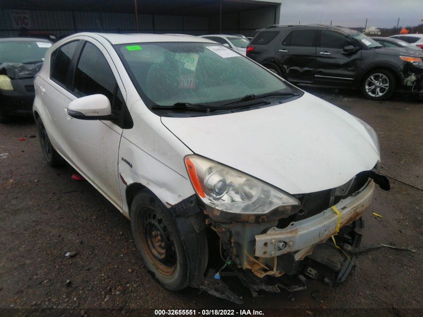 2013 TOYOTA PRIUS C ONE/TWO/THREE/FOUR JTDKDTB39D1555924