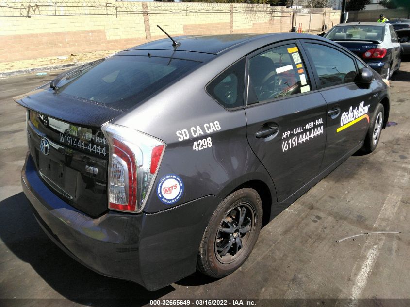 2014 TOYOTA PRIUS FOUR/FIVE/THREE/ONE/TWO JTDKN3DU4E1743366