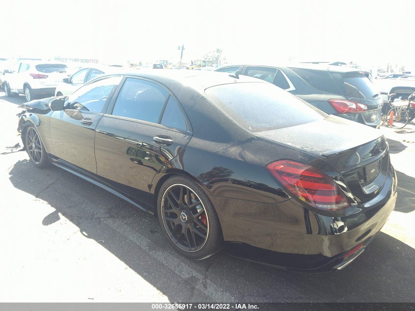 2018 MERCEDES-BENZ S CLASS VIN: WDDUG8DB7JA418760