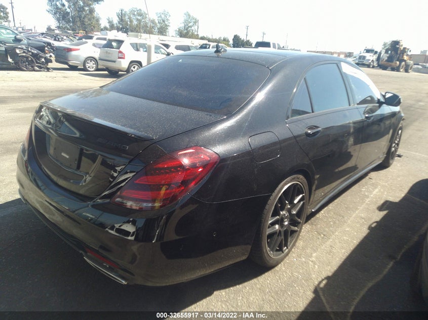 2018 MERCEDES-BENZ S CLASS VIN: WDDUG8DB7JA418760