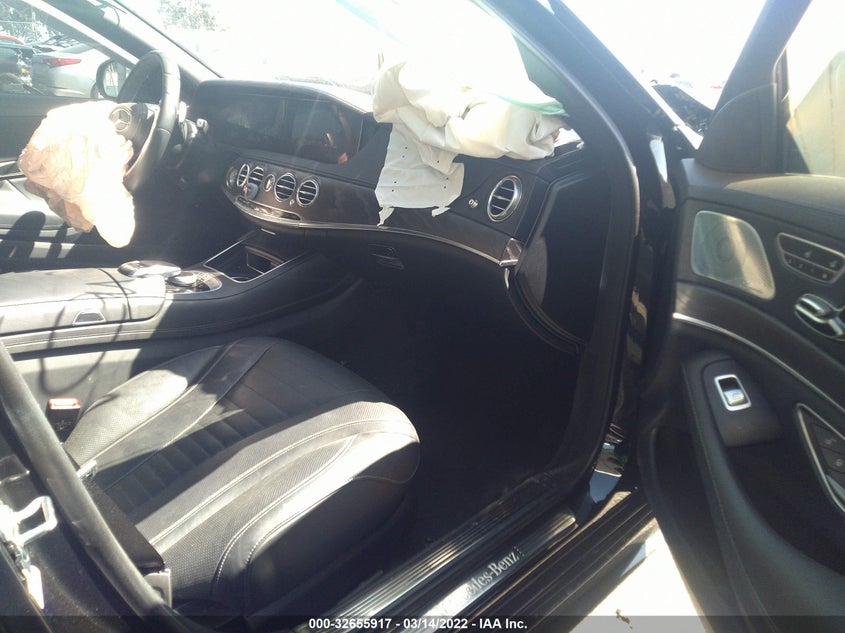2018 MERCEDES-BENZ S CLASS VIN: WDDUG8DB7JA418760