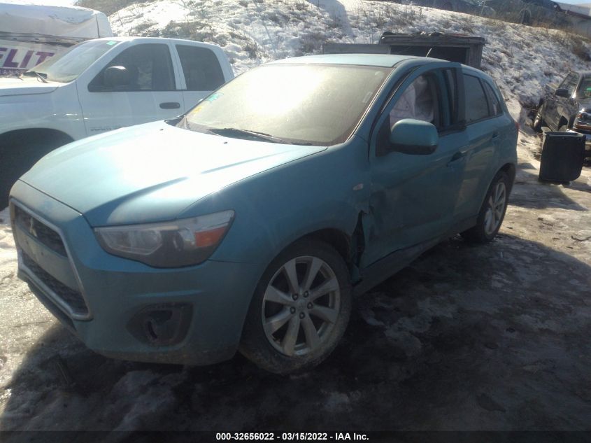 2013 MITSUBISHI OUTLANDER SPORT ES 4A4AP3AU8DE002518
