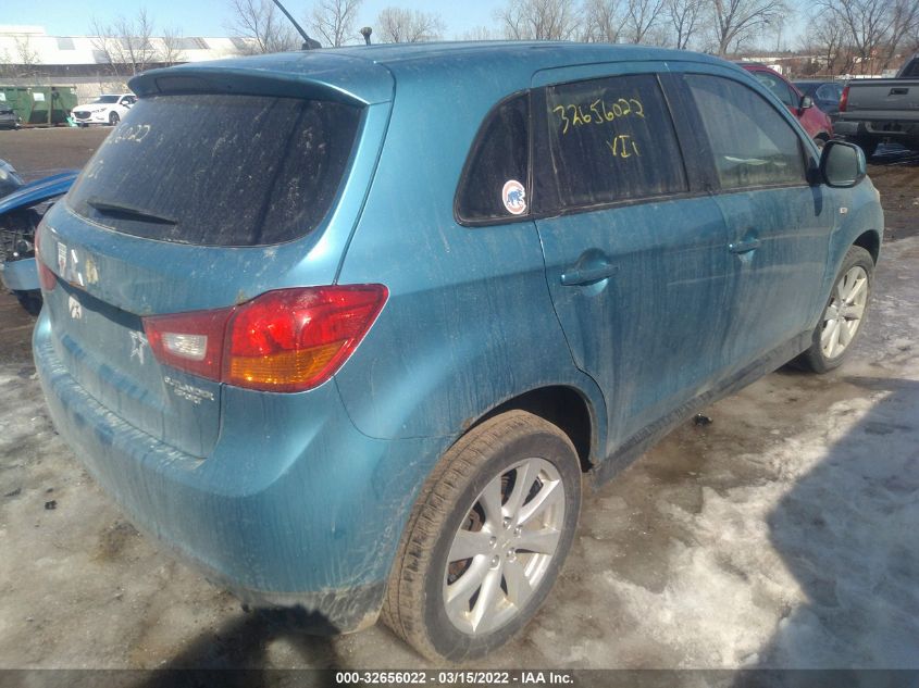 2013 MITSUBISHI OUTLANDER SPORT ES 4A4AP3AU8DE002518