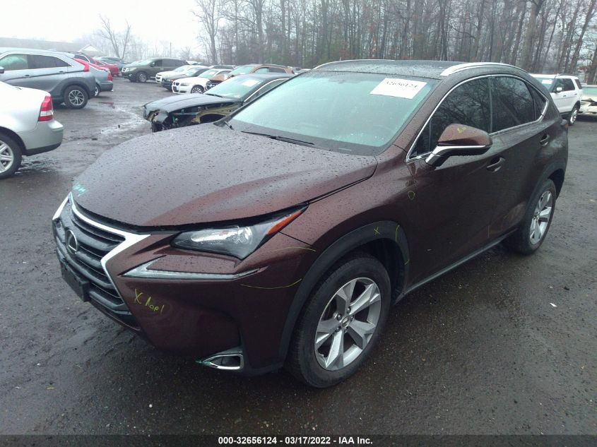 2017 LEXUS NX NX TURBO JTJBARBZ0H2107584