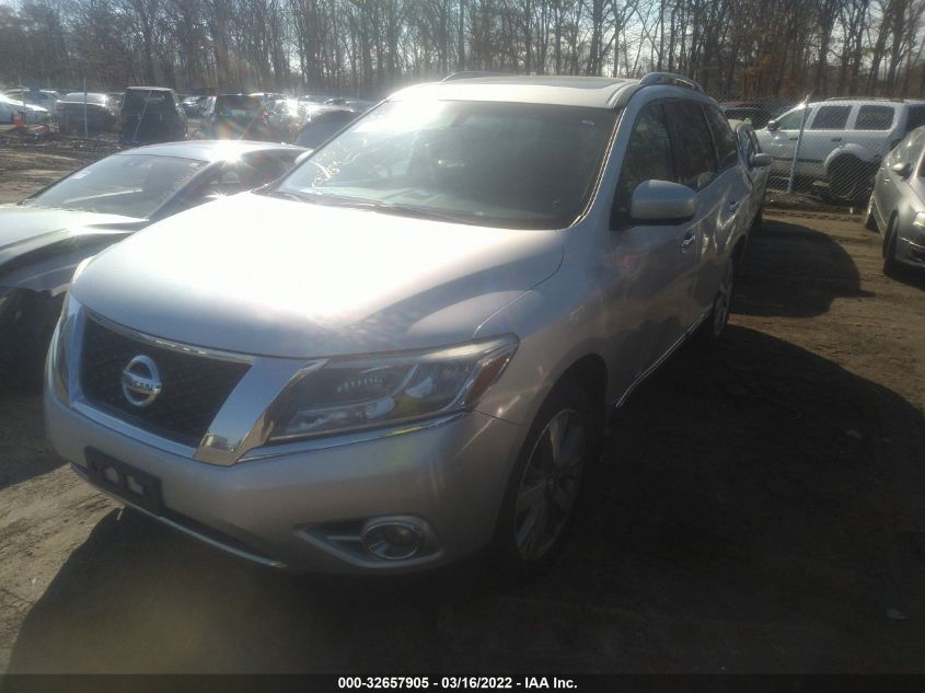 2014 NISSAN PATHFINDER PLATINUM 5N1AR2MM2EC639551