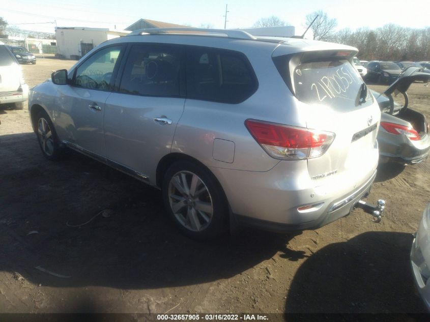 2014 NISSAN PATHFINDER PLATINUM 5N1AR2MM2EC639551