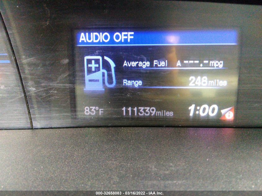 2013 HONDA CIVIC SDN EX-L 19XFB2F93DE005907