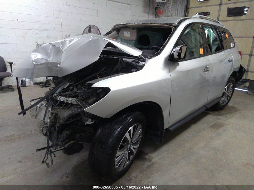 2019 NISSAN PATHFINDER S 5N1DR2MM8KC590204