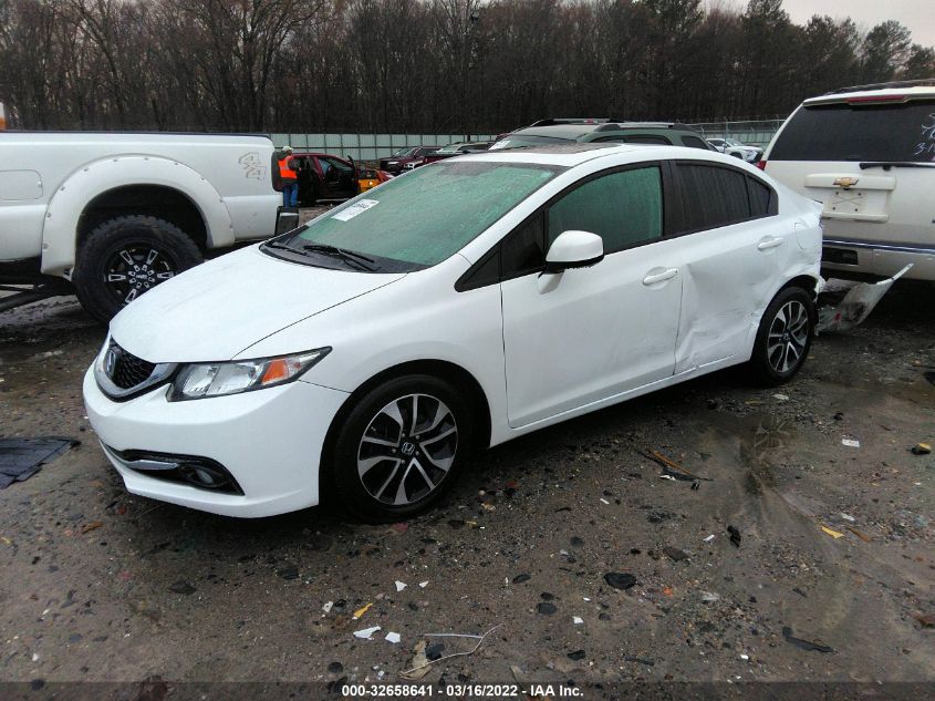 2013 HONDA CIVIC SDN EX-L 19XFB2F91DE205135
