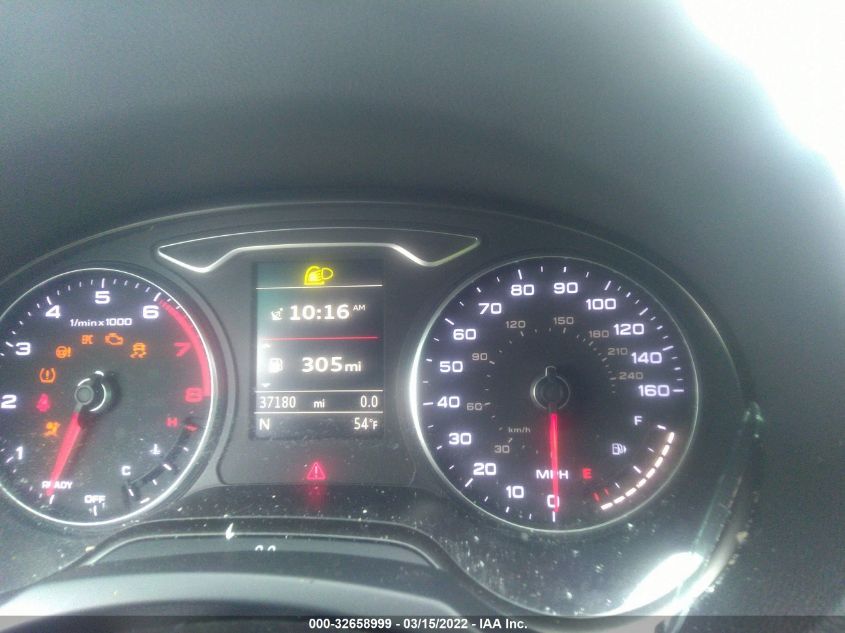 2016 AUDI A3 1.8T PREMIUM PLUS WAUC7GFF6G1023278