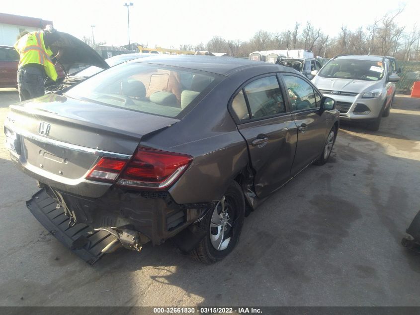 2013 HONDA CIVIC SDN LX 2HGFB2F55DH543057