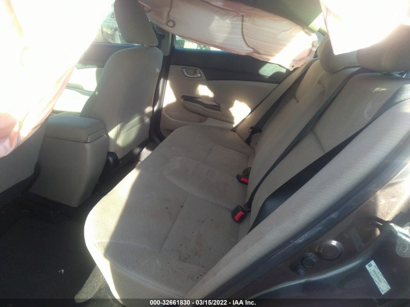2013 HONDA CIVIC SDN LX 2HGFB2F55DH543057