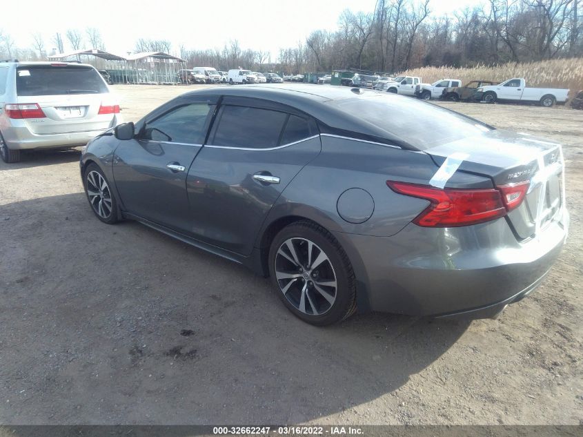2018 NISSAN MAXIMA SL 1N4AA6AP3JC367237