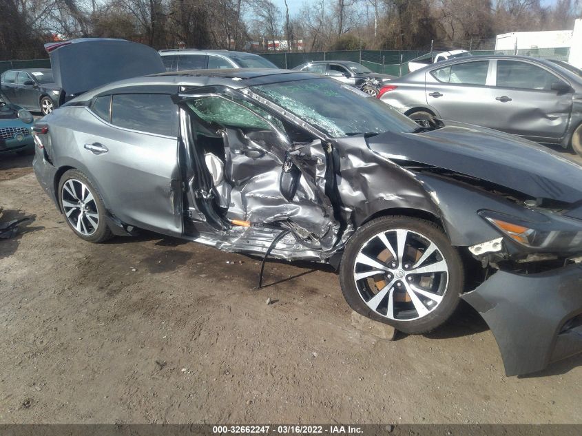2018 NISSAN MAXIMA SL 1N4AA6AP3JC367237