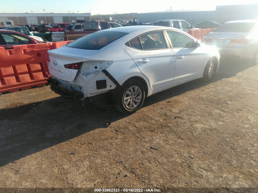 2019 HYUNDAI ELANTRA VIN: 5NPD74LF2KH476356