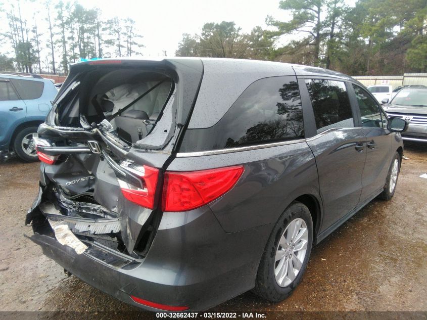 2021 HONDA ODYSSEY LX 5FNRL6H23MB009306
