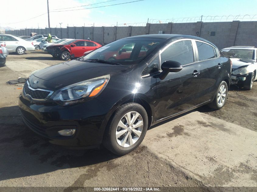 2015 KIA RIO EX KNADN4A30F6448986